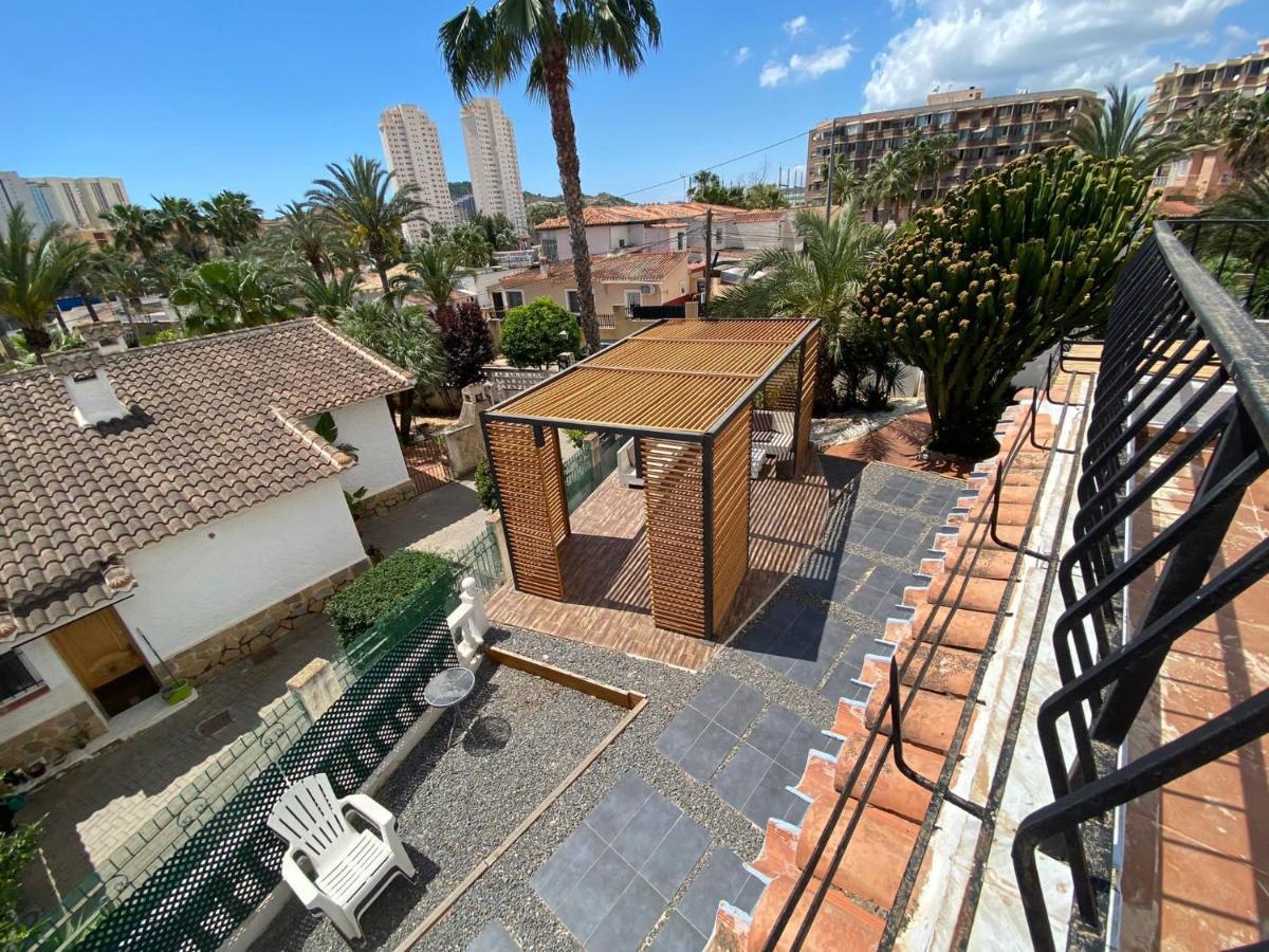 Villa Con Piscina A Un Paso De La Playa Benidorm Eksteriør billede
